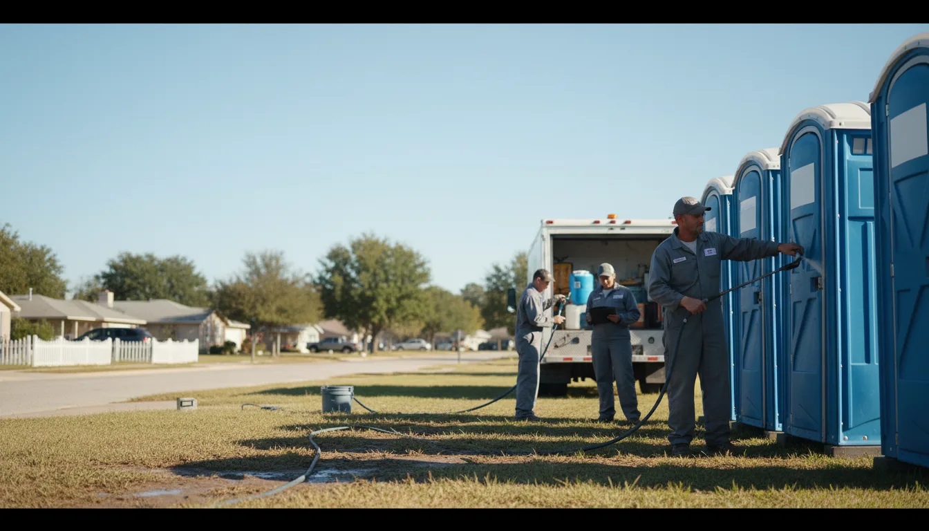 Long-Term Portable Toilet Rental in Farmington, CA near me